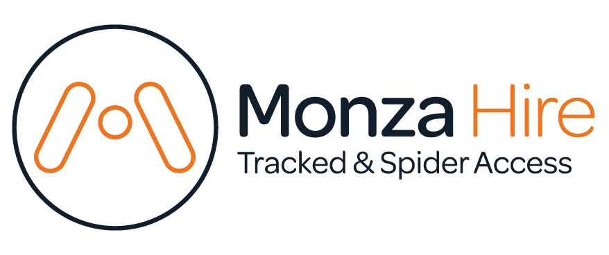 Monza Hire — Tracked & Spider Access
